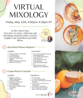 It's 5'o clock somewhere 🍹 

Today, our employees have the option to attend a virtual mixology class where they will learn how to mix not one but TWO drinks! 

#lifeatoutlook #virtualmixology