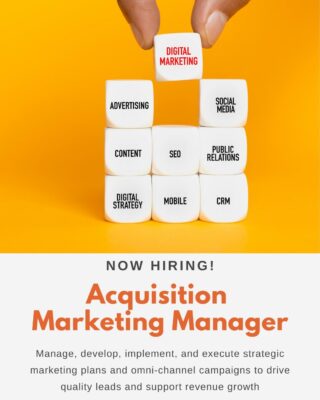 🚨 Calling all Acquisition/Growth Marketers! 🚨 

If you're a strong collaborator who continually takes an innovative approach to ensure best practice and marketing is part of campaign design, we want to talk to you!

Click #linkinbio 

#growthmarketing #lifeatoutlook #remotejobs #marketingjobs